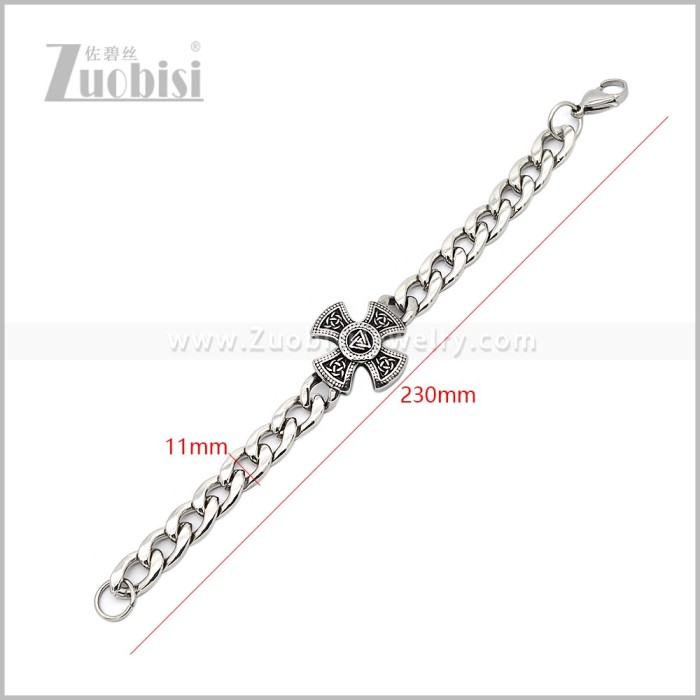 Stainless Steel Bracelet b011029S