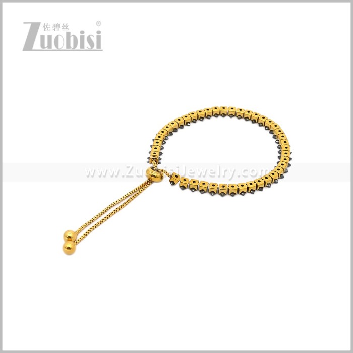 Stainless Steel Bracelet b011012GH
