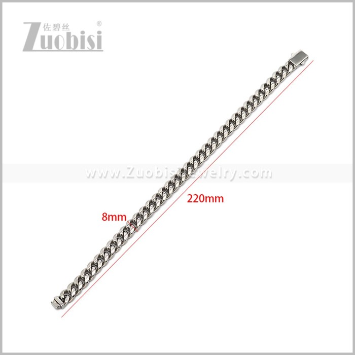 Stainless Steel Bracelet b011015S