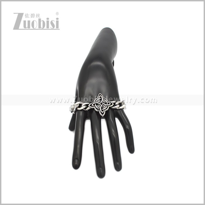 Stainless Steel Bracelet b011028S
