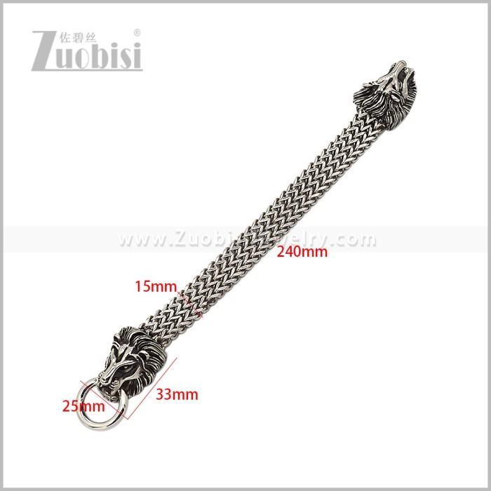 Stainless Steel Bracelet b011025S