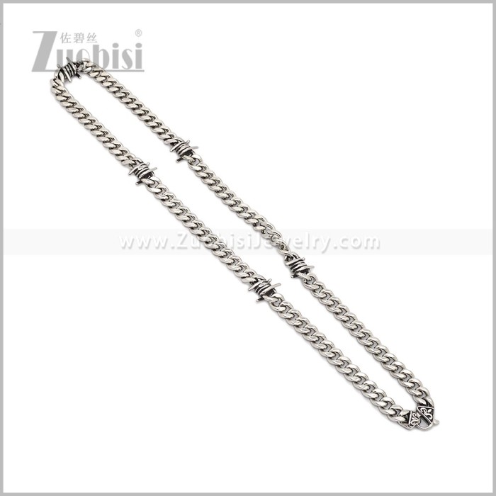 Stainless Steel Necklace n003707S