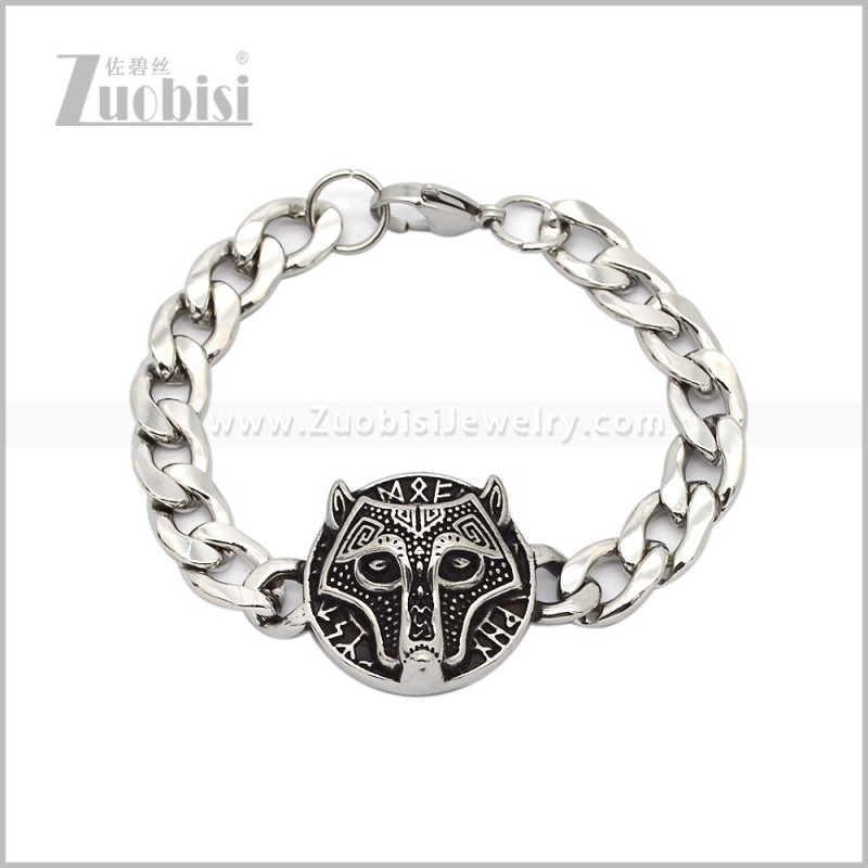 Stainless Steel Bracelet b011038S