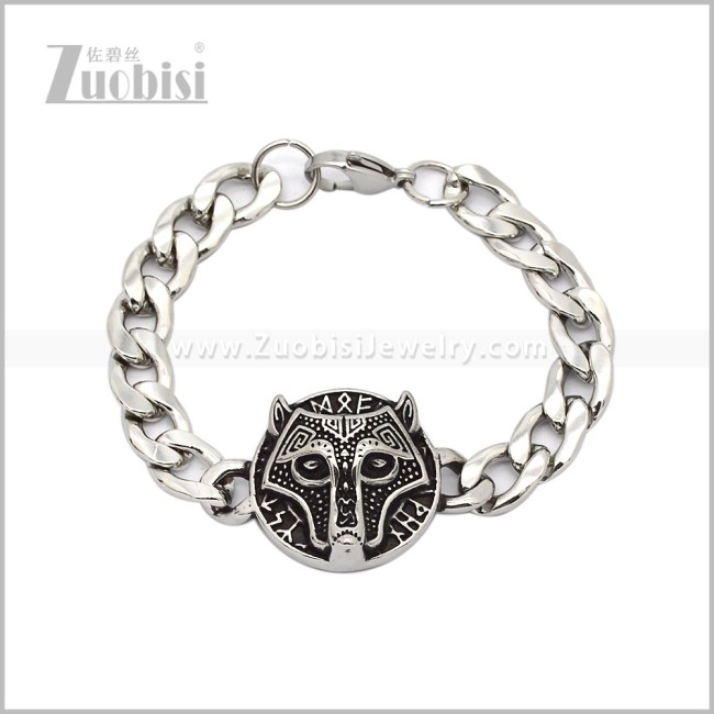 Stainless Steel Bracelet b011038S