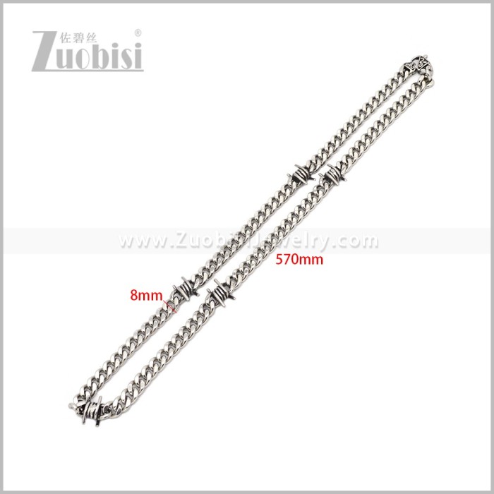 Stainless Steel Necklace n003707S