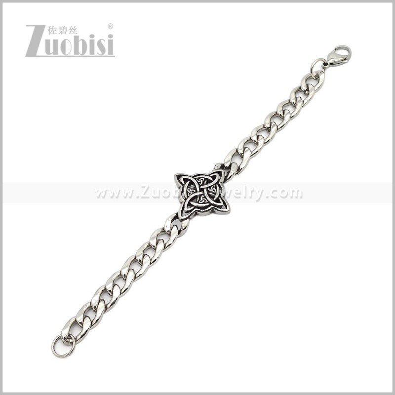 Stainless Steel Bracelet b011028S