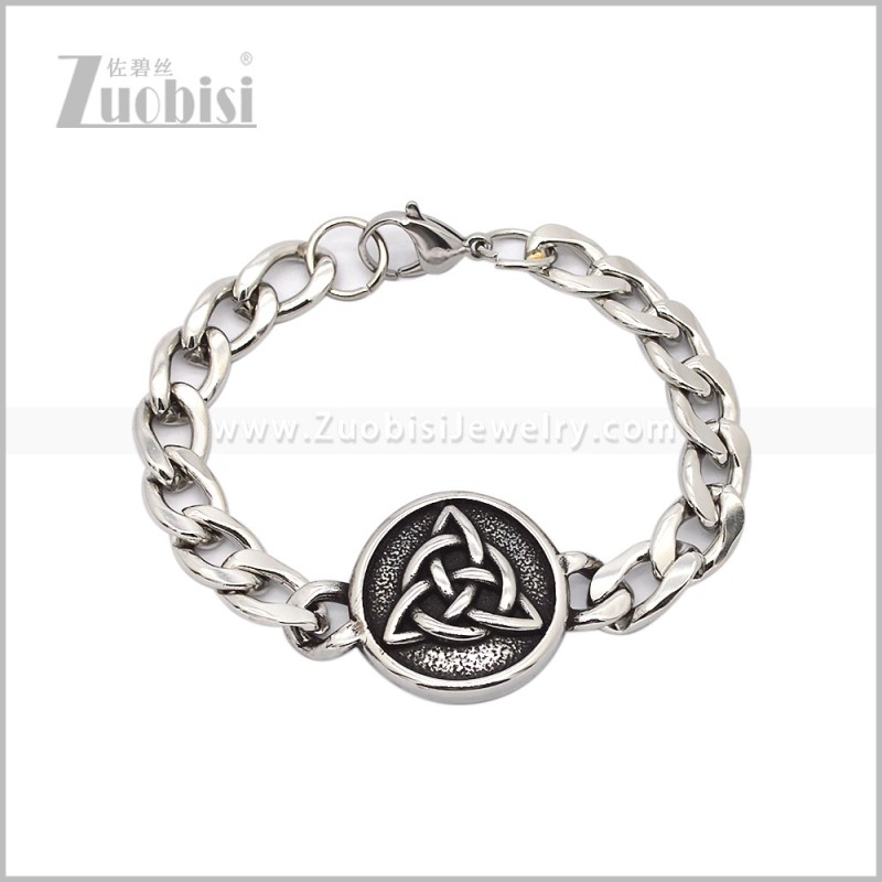Stainless Steel Bracelet b011036S