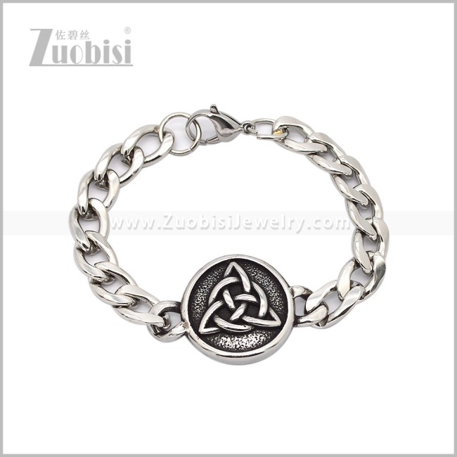 Stainless Steel Bracelet b011036S