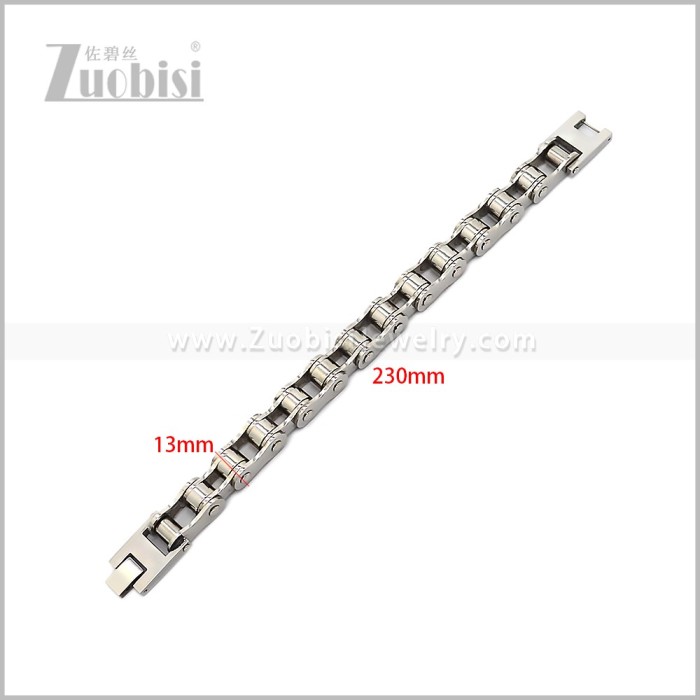 Stainless Steel Bracelet b011016S