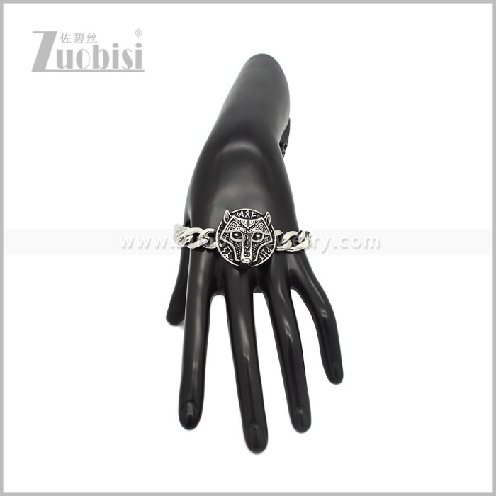 Stainless Steel Bracelet b011038S