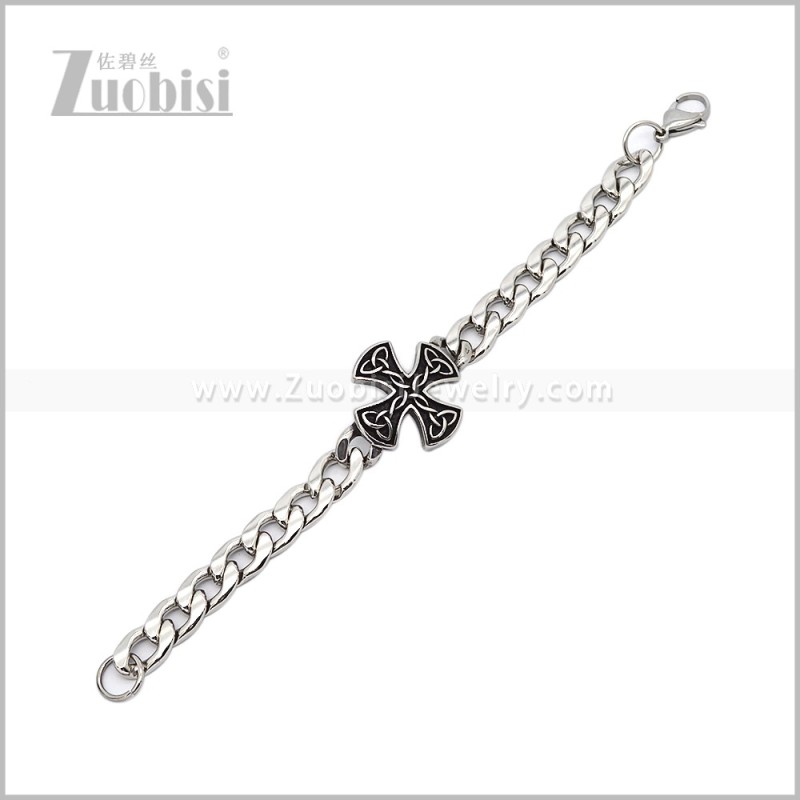 Stainless Steel Bracelet b011035S