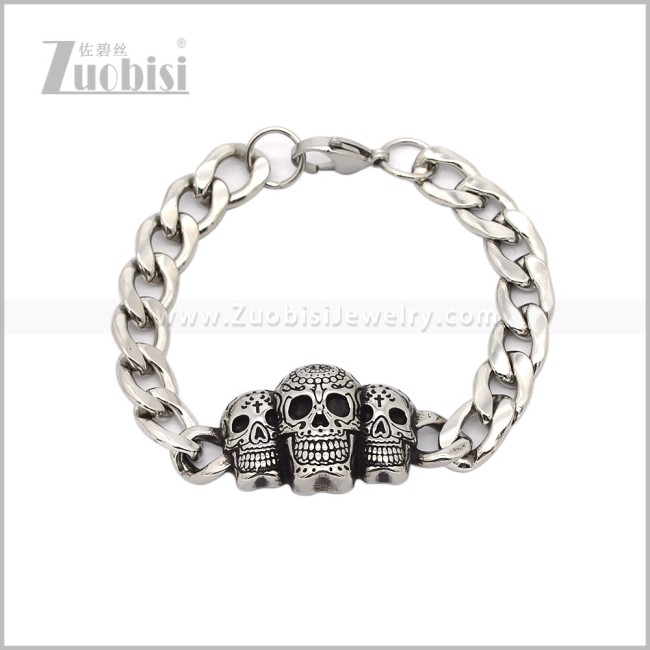 Stainless Steel Bracelet b011033S