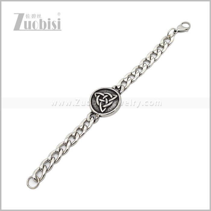 Stainless Steel Bracelet b011036S