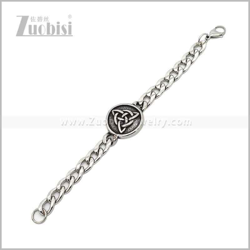 Stainless Steel Bracelet b011036S