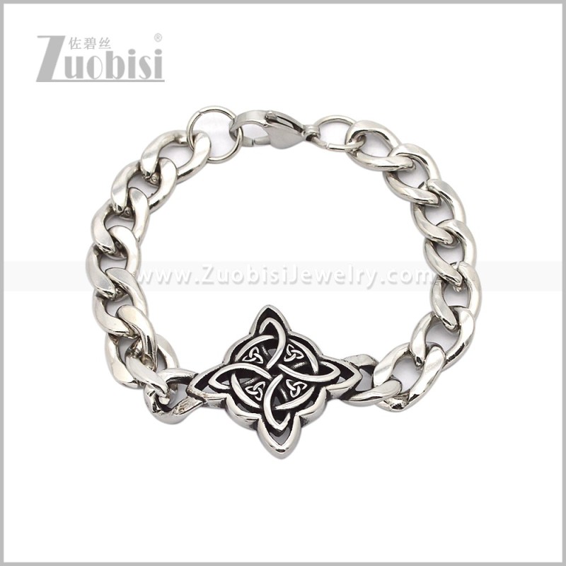 Stainless Steel Bracelet b011028S