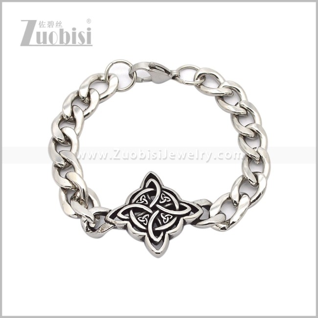 Stainless Steel Bracelet b011028S