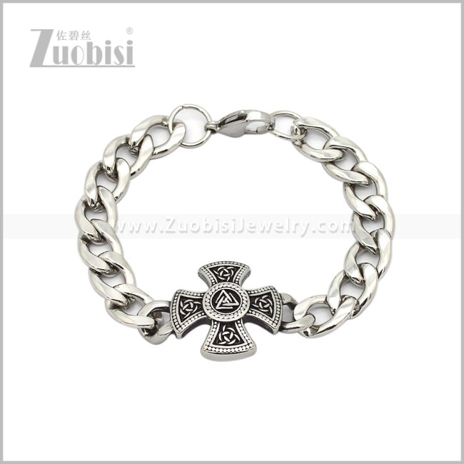 Stainless Steel Bracelet b011029S