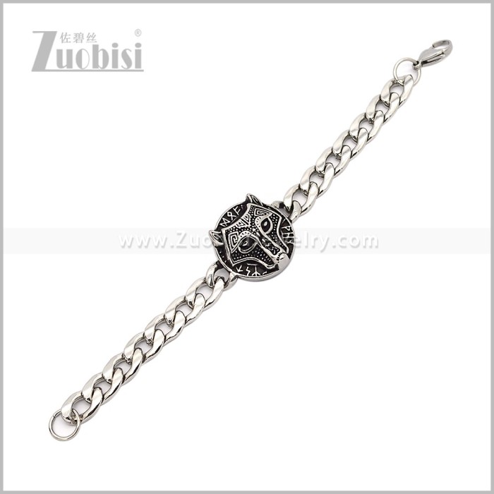 Stainless Steel Bracelet b011038S