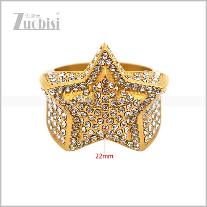 Stainless Steel Ring r010912G
