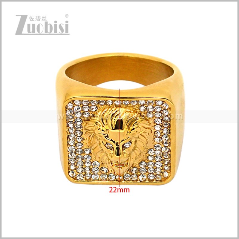 Stainless Steel Ring r010915G