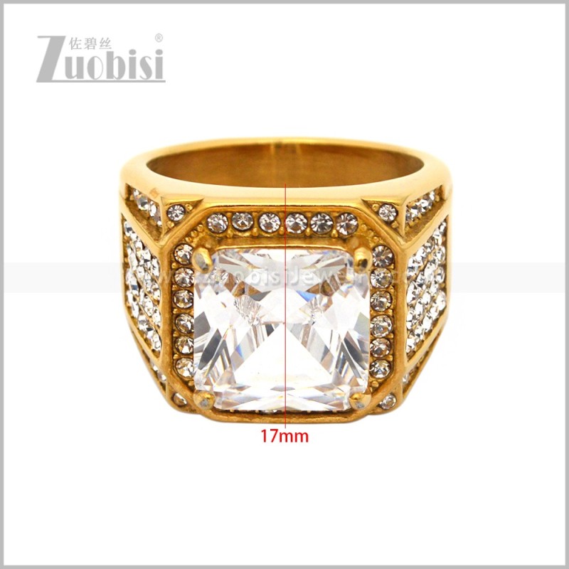 Stainless Steel Ring r010919G