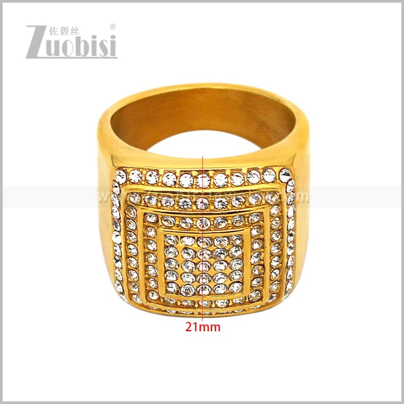 Stainless Steel Ring r010916G