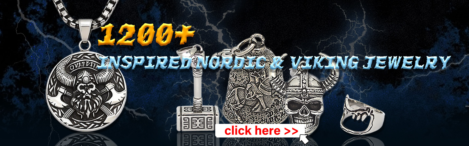 Your destination to Nordic and Viking Jewelry