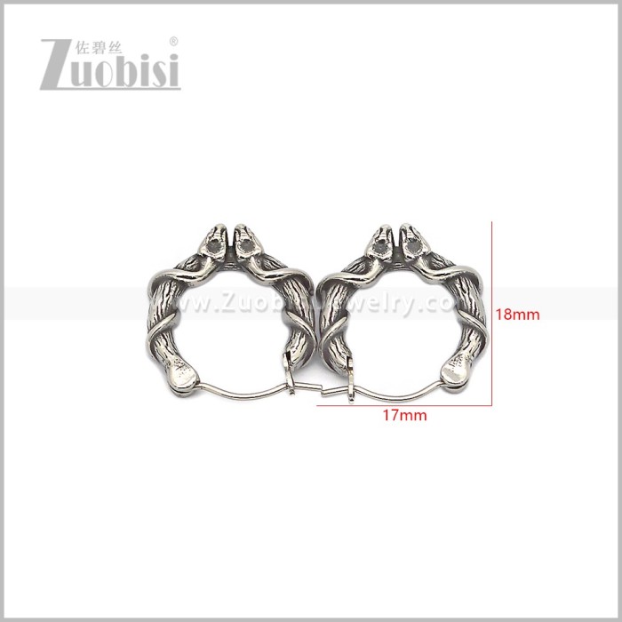 Stainless Steel Earring e002805S