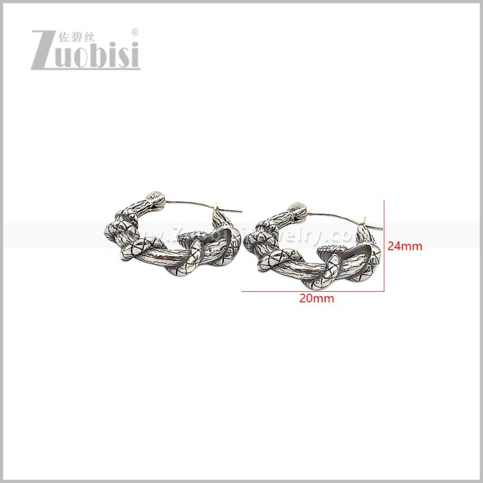 Stainless Steel Earring e002824S