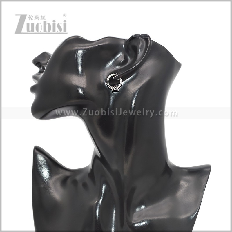 Stainless Steel Barbed Wire Accessories Earring e002823S2