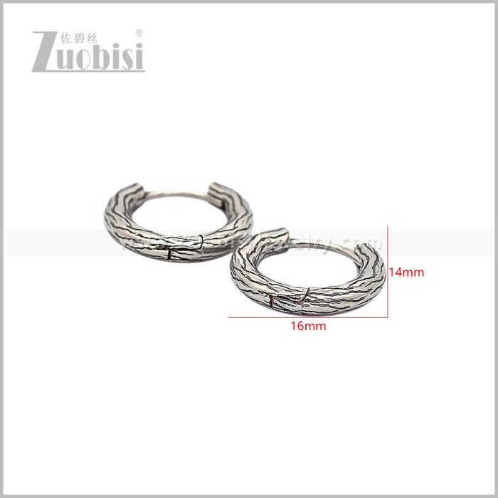 Stainless Steel Earring e002826S2