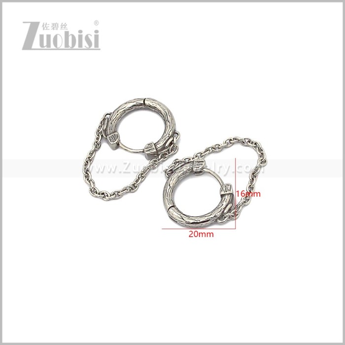 Stainless Steel Earring e002834S