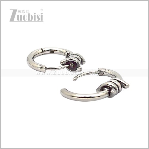 Stainless Steel Barbed Wire Accessories Earring e002823S2