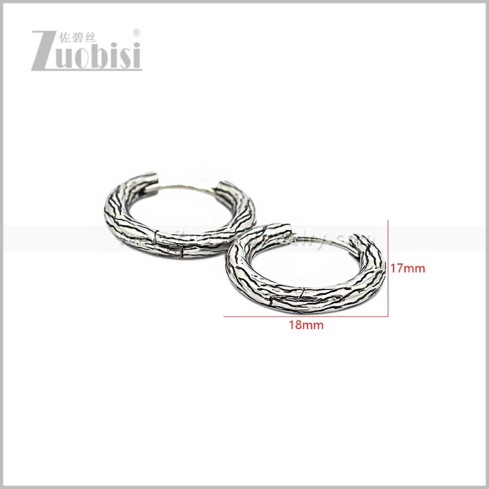 Stainless Steel Earring e002826S3
