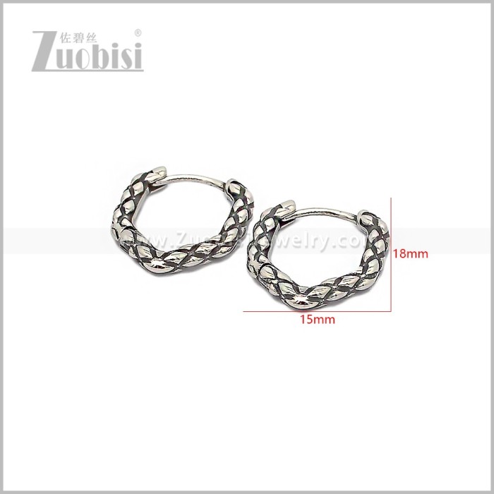 Stainless Steel Earring e002891S
