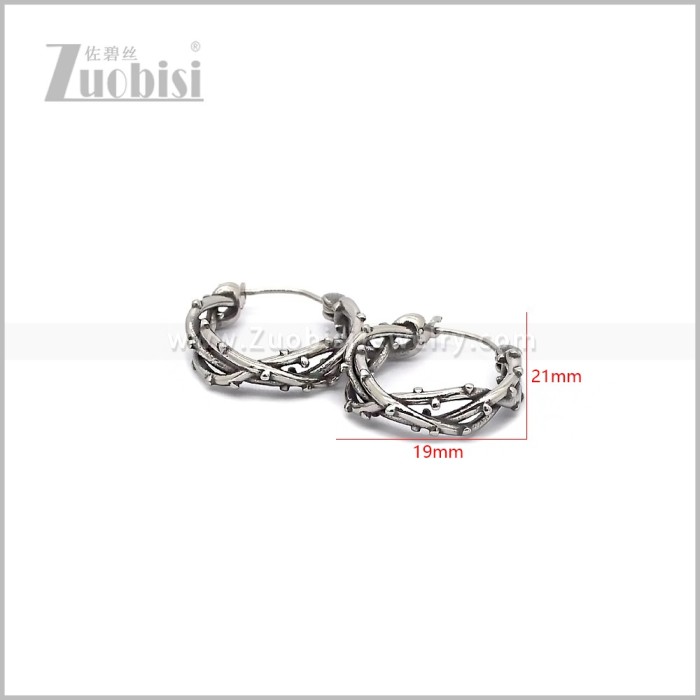 Stainless Steel Earring e002895S
