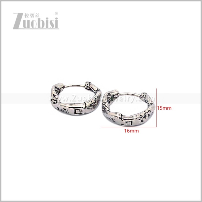 Stainless Steel Earring e002935S