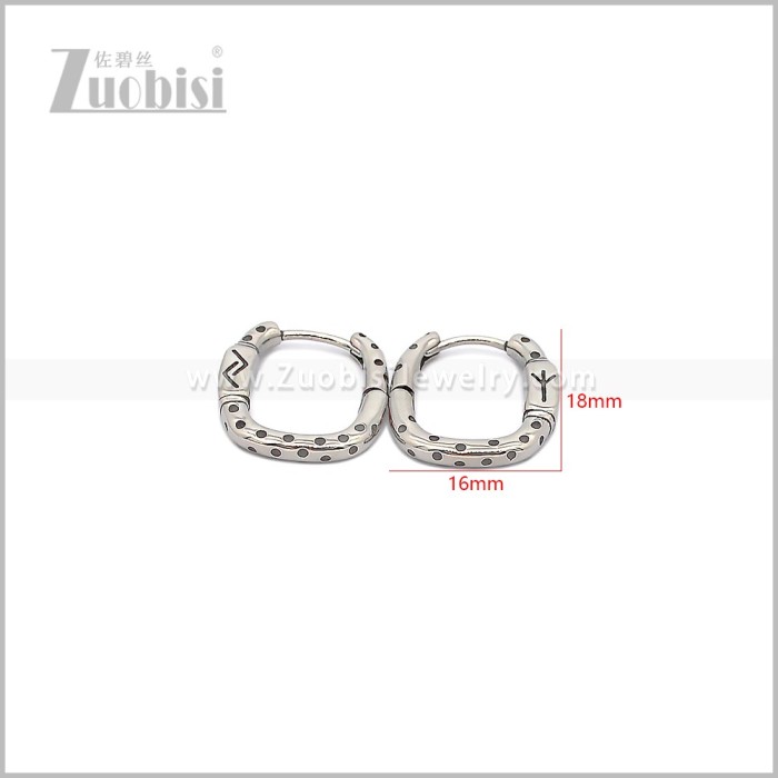 Stainless Steel Earring e002913S