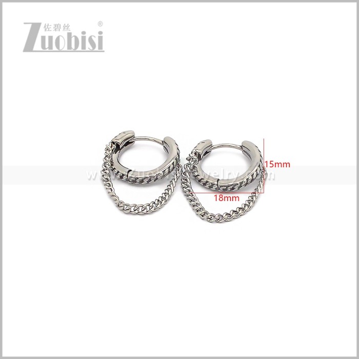 Stainless Steel Earring e002915S