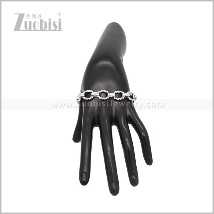 Stainless Steel Bracelets b011058S