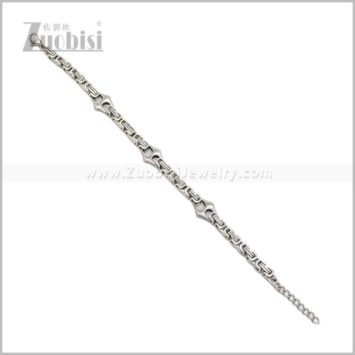 Stainless Steel Bracelets b011042S