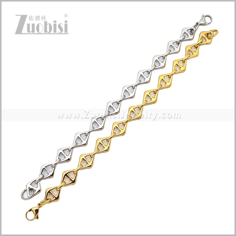 Stainless Steel Bracelets b011056S