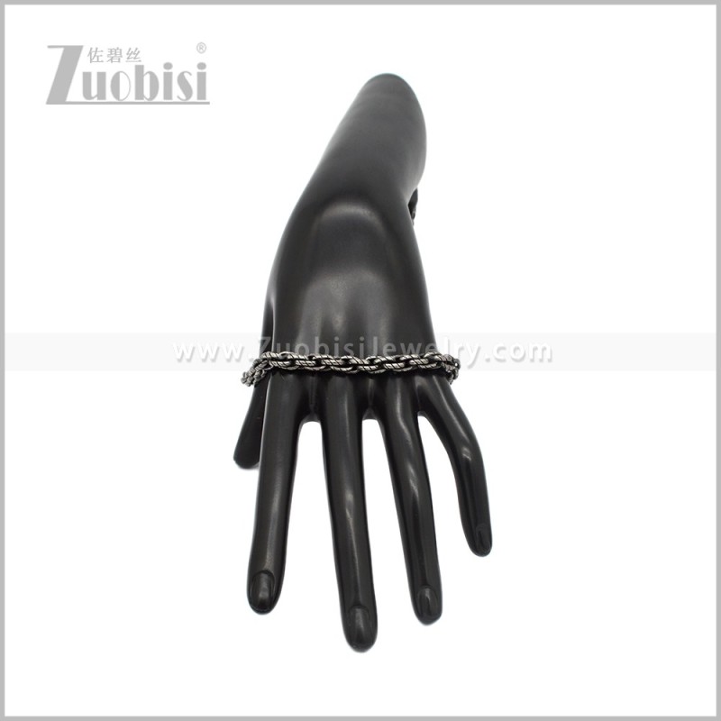 Stainless Steel Bracelets b011063H