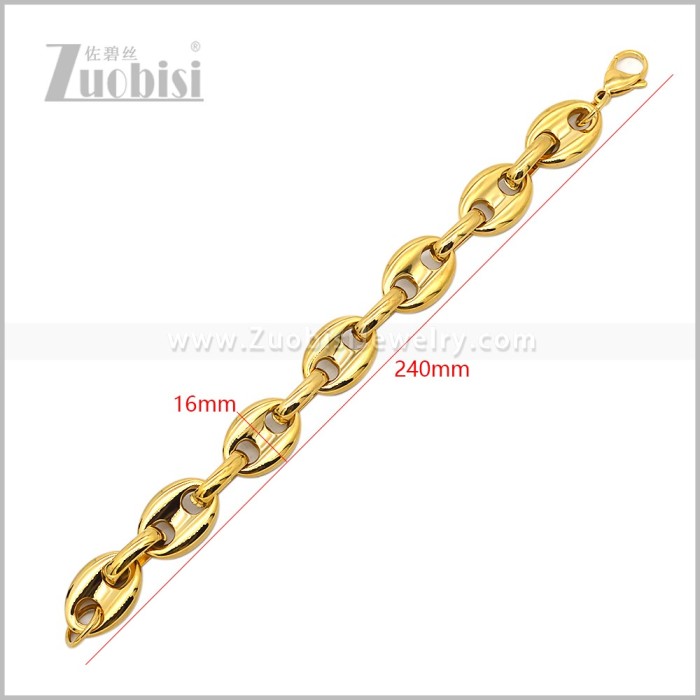 Stainless Steel Bracelets b011053G
