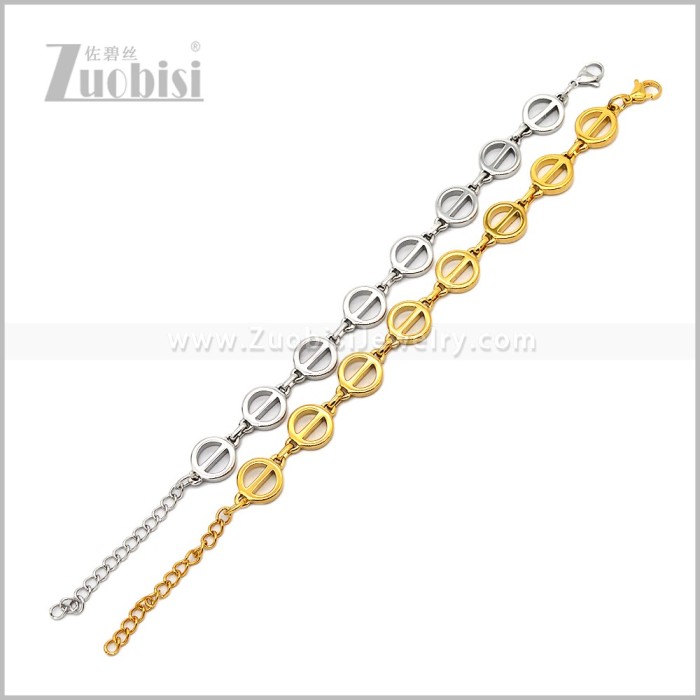 Stainless Steel Bracelets b011051S