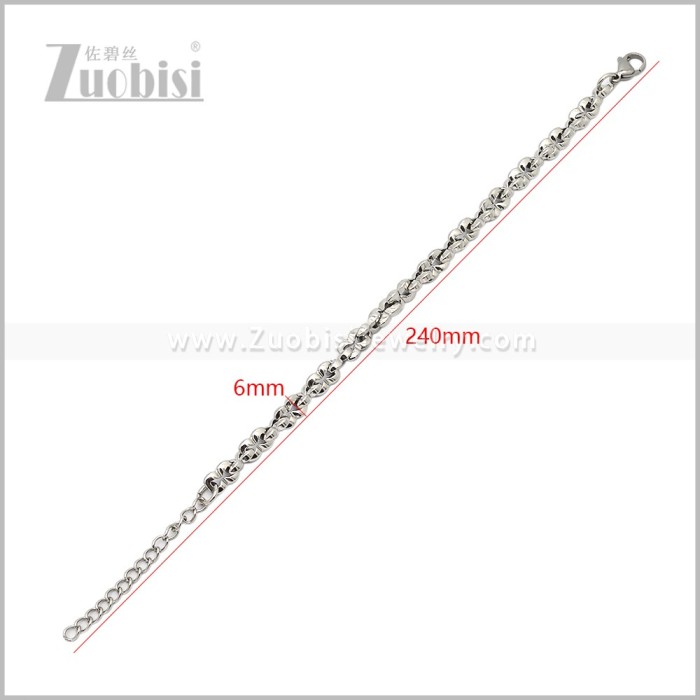 Stainless Steel Bracelets b011044S