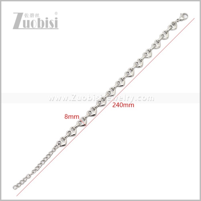 Stainless Steel Bracelets b011064S
