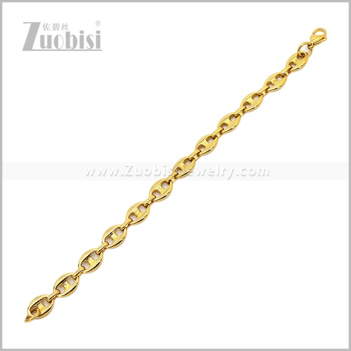 Stainless Steel Bracelets b011061G