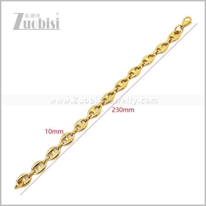 Stainless Steel Bracelets b011061G