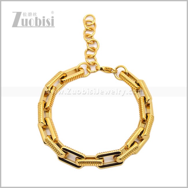 Stainless Steel Bracelets b011062G